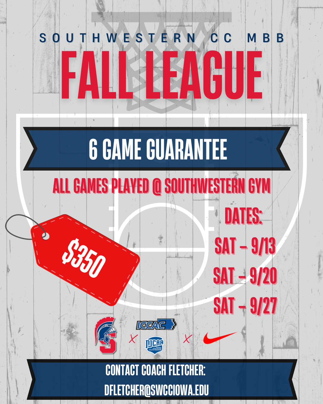 Fall league flyer