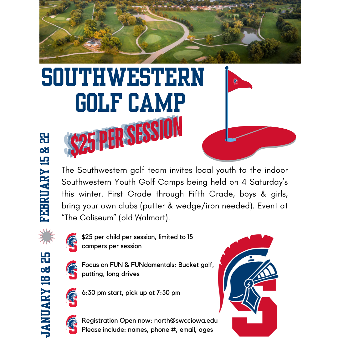 Southwestern Youth Indoor Golf Camp
