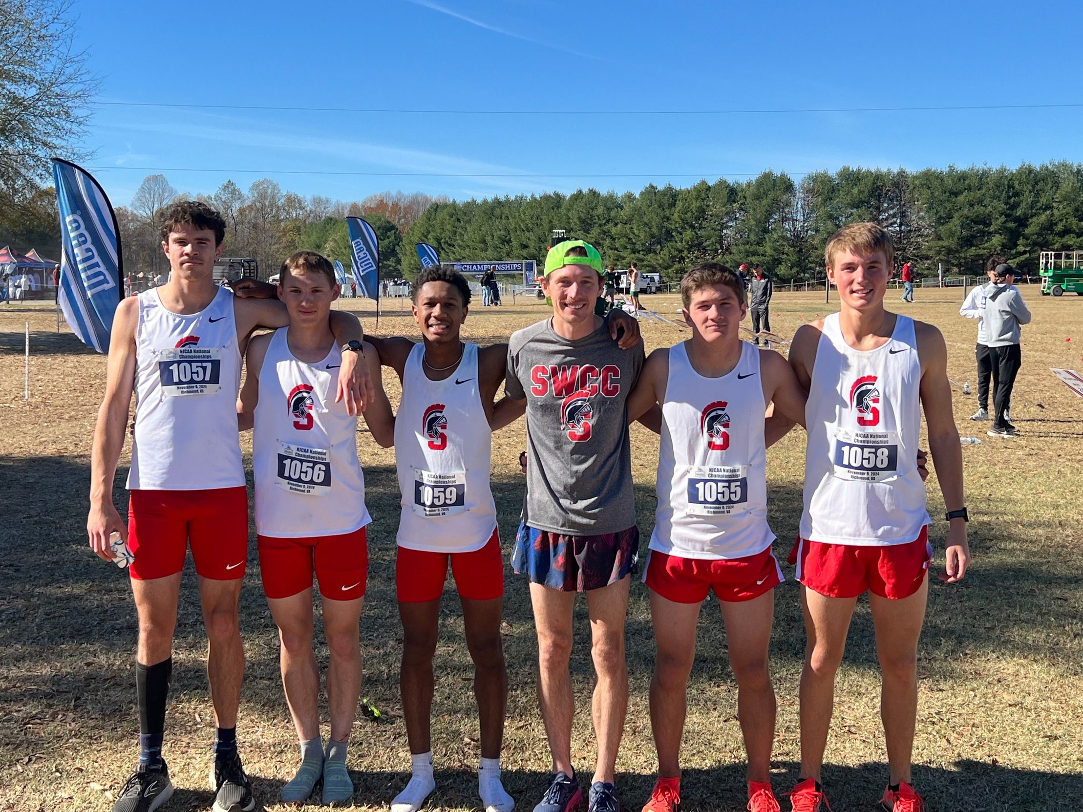 SWCC cross country team at NJCAA Championships