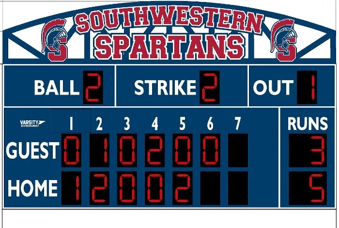 Softball Campaign for a New Scoreboard