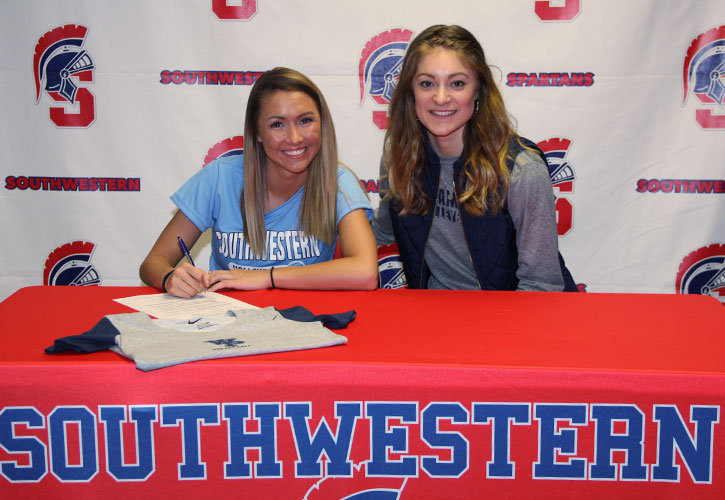 Ashley Kopplin and Aleesha Cleaver