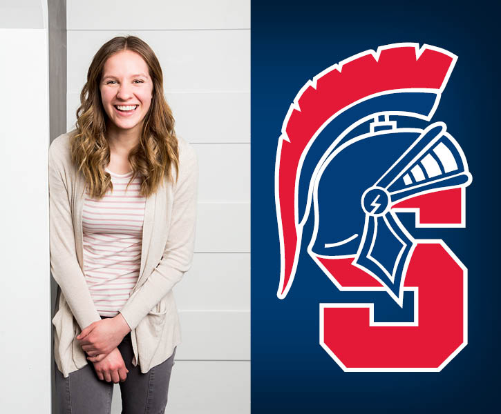 April Francom of Utah signed a National Letter of Intent to play volleyball at Southwestern.