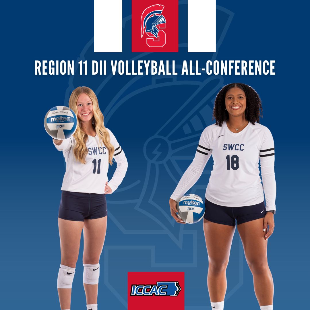 Spartan Volleyball: Two Players Receive Honorable Mention All-Region Recognition