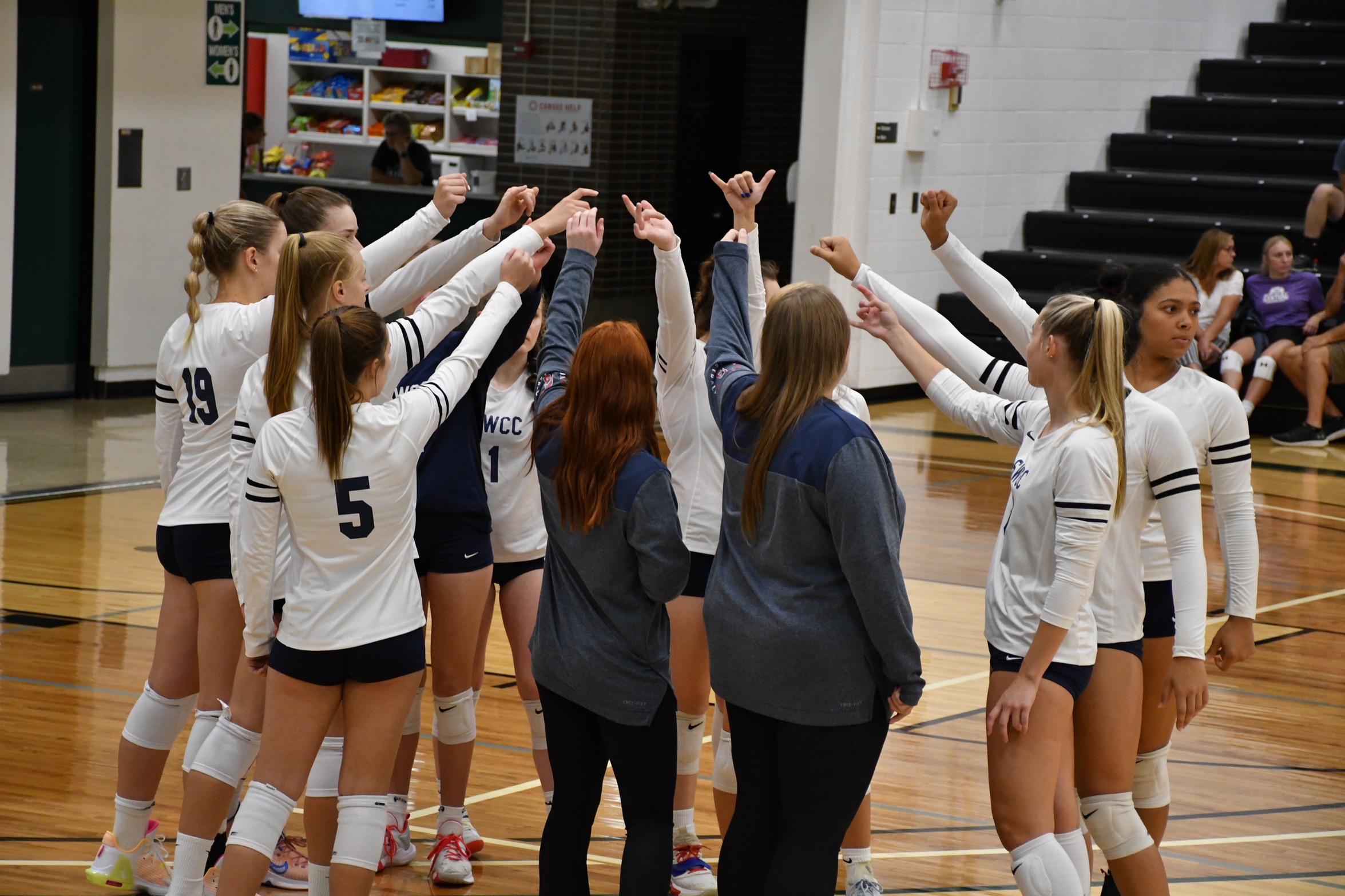 Spartan Volleyball Shows Promise in Season Opener Against Central Community