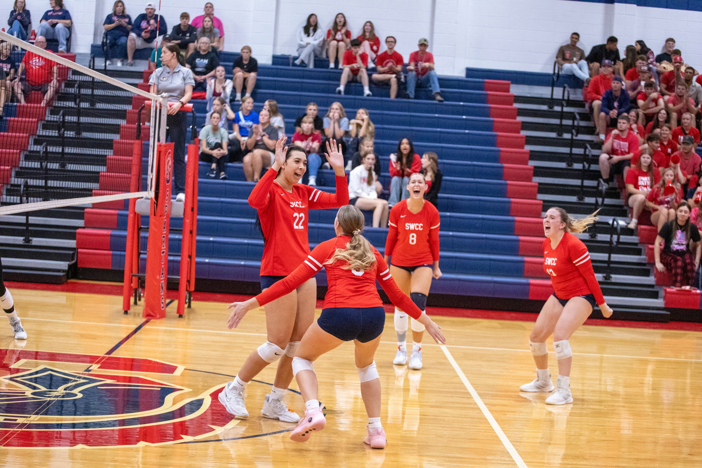 Spartans Volleyball Falls to Southeastern Blackhawks in Straight Sets